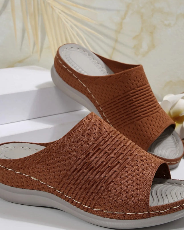 Mesh Open Toe Sandals