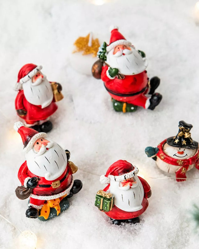Christmas Santa Claus Miniature Figurine Ornament