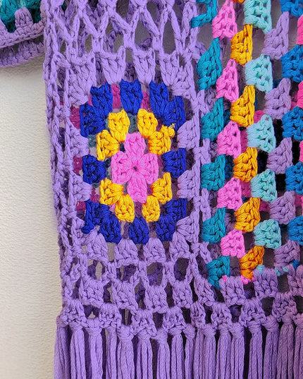 Fringe Tied Long Sleeve Cardigan