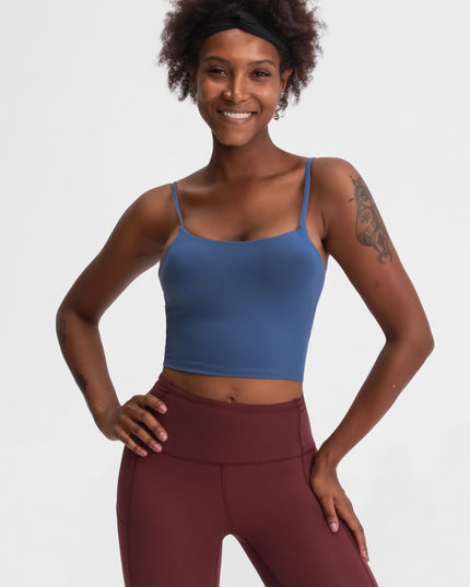 Millennia Feel Like Skin Scoop Neck Sports Cami