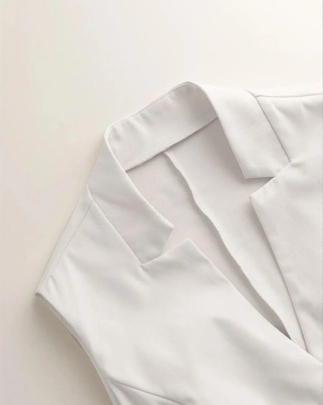 Button Down Vest Coat