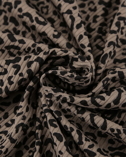 Leopard Cami Cardigan and Shorts 3-Piece Set