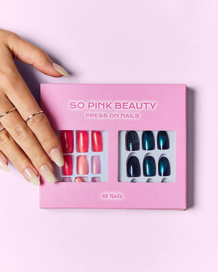 SO PINK BEAUTY Press On Nails 2 Packs 