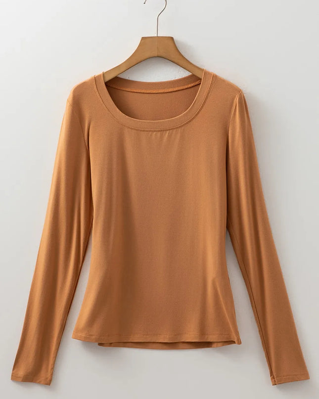 Long Sleeve Crop T-Shirt