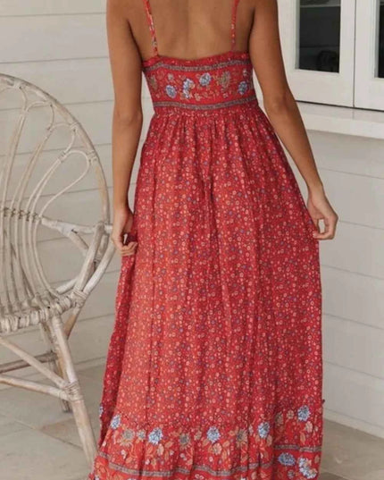 Printed Maxi Cami Dress