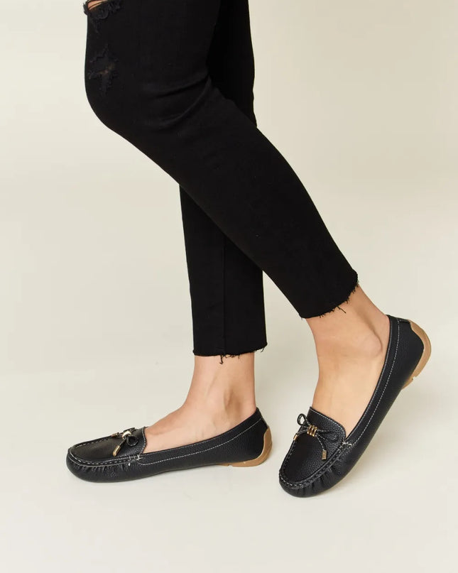 Forever Link Slip On Bow Flats Loafers