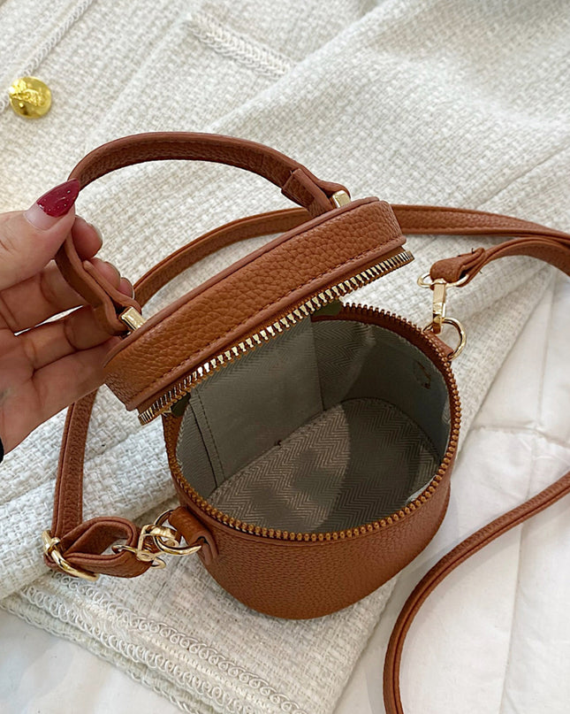 PU Leather Crossbody Bag 