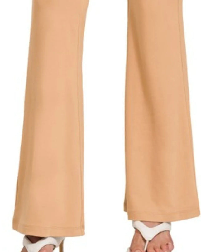 Zenana Buttery Soft Flare Leg High Waist Yoga Pants