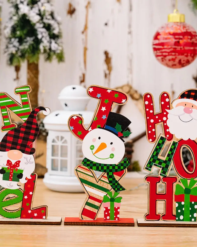 Assorted 2-Piece Christmas Element Ornament