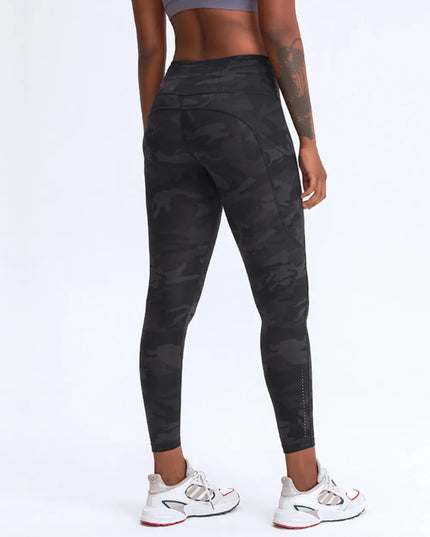 Millennia Wide Waistband Leggings with Pockets