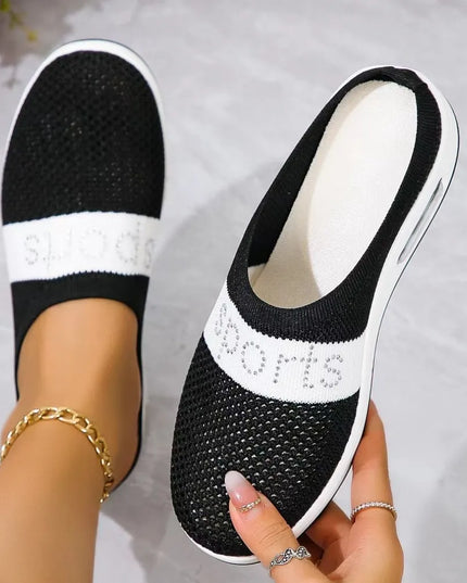 Breathable Mesh Round Toe Sandals 