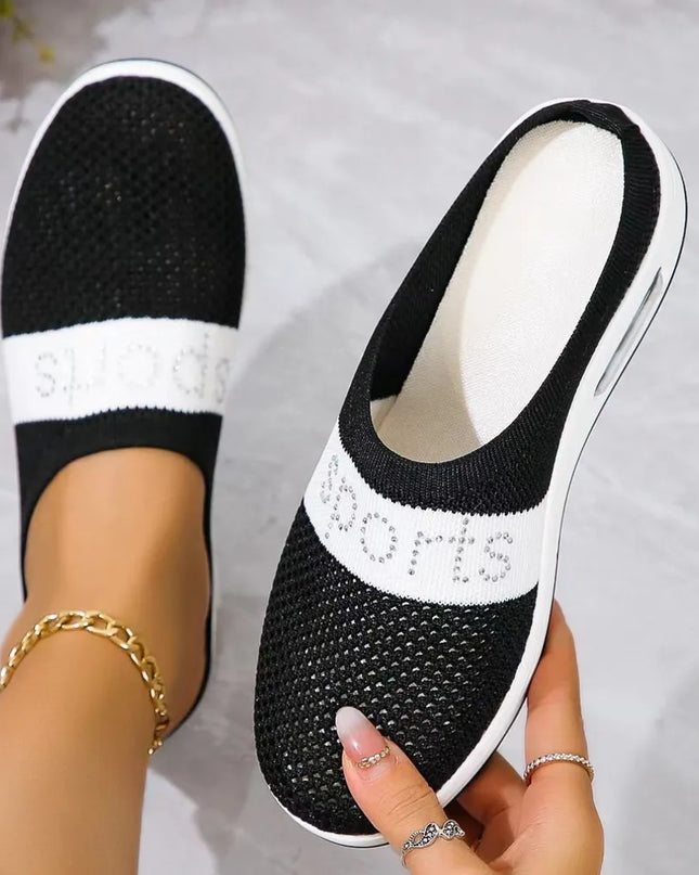 Breathable Mesh Round Toe Sandals 