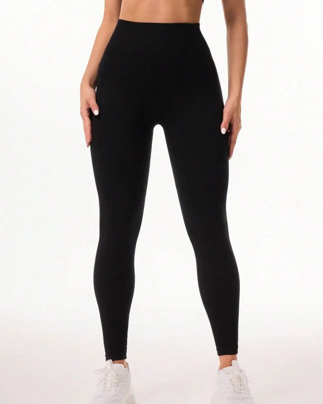 Pocketed High Waist Active Leggings
