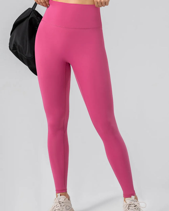High Waist Wide Waistband Active Leggings 