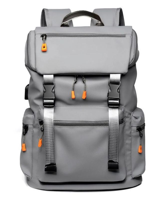 Oxford Cloth Multi-Pockets Backpack Bag