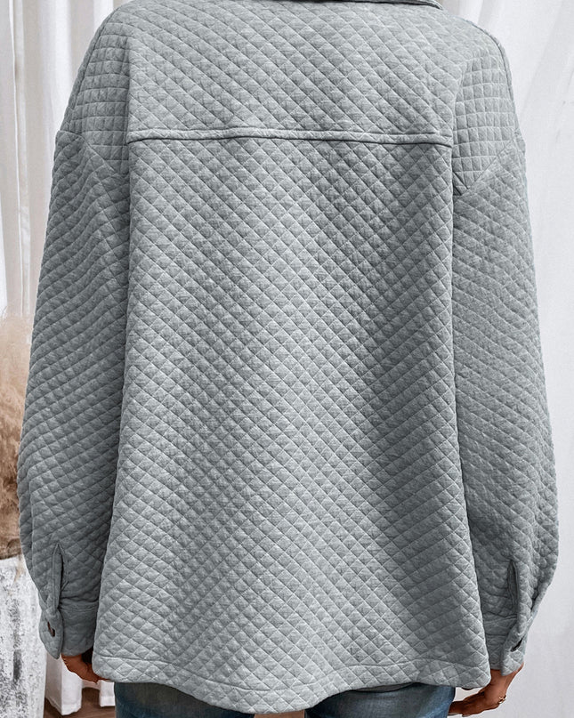 Button Down Collared Jacket