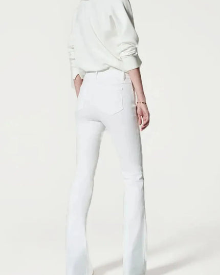 Full Size High-Waisted Flare Jeans Plus Size