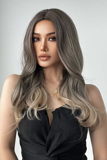 13*1" Full-Machine Wigs Synthetic Long Straight 24" 