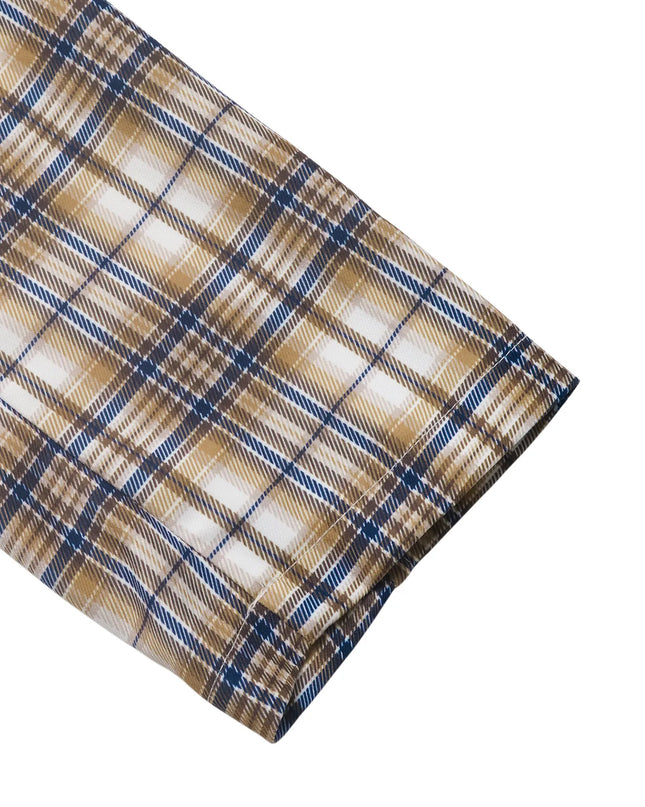 Number 87 Plaid Long Sleeve Blazer