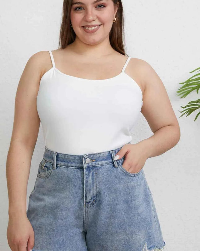 Basic Bae Full Size Round Neck Slim Cami