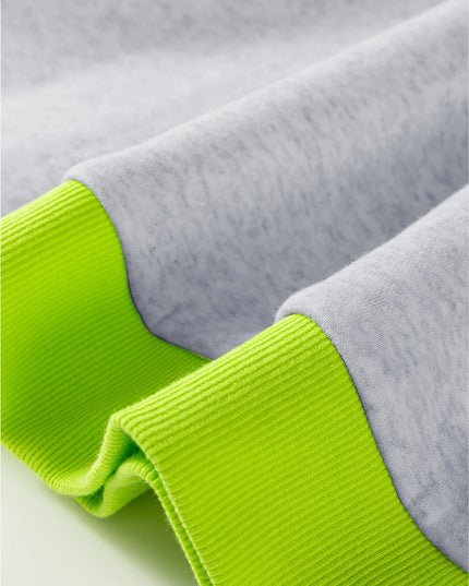 Contrast Trim Oversized Sweatshirt