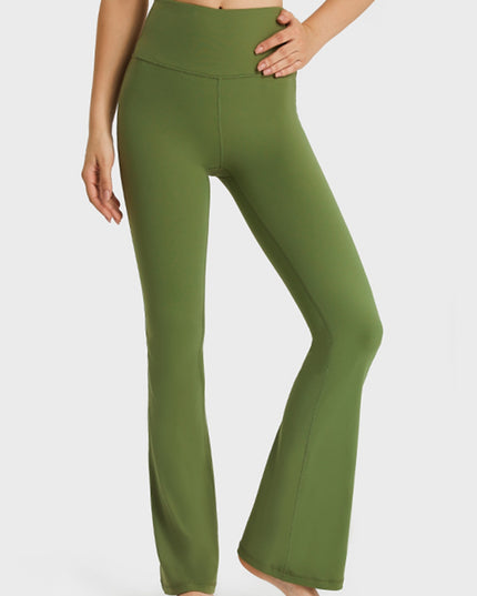 Millennia Elastic Waist Flare Yoga Pants