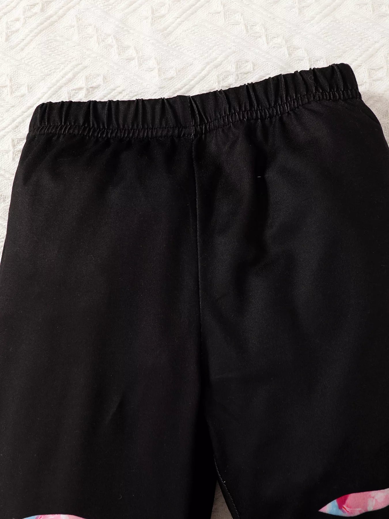 Children's Tie-Dye Graphic Hoodie & Pants Set