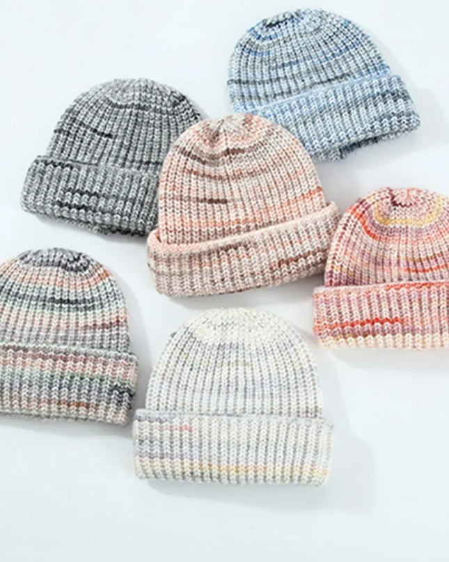 Thermal Contrast Knit Hat