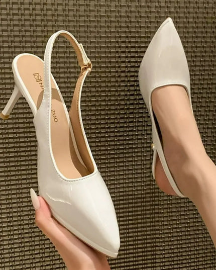 Point Toe Stiletto Pumps 