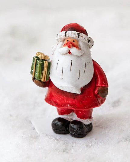 Christmas Santa Claus Miniature Figurine Ornament