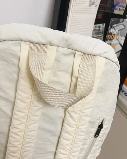 Drawstring Nylon Backpack Bag