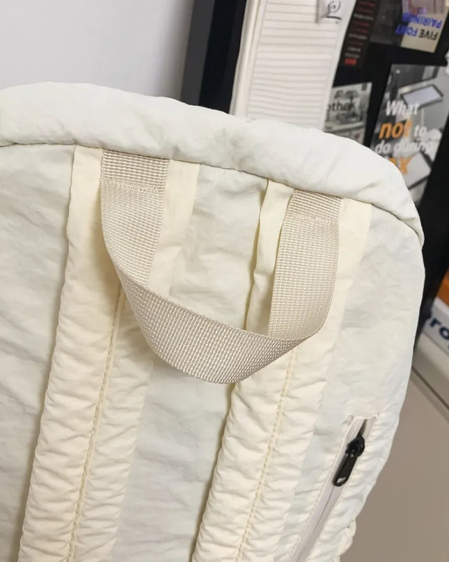 Drawstring Nylon Backpack Bag