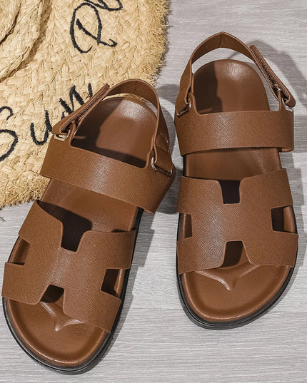 H-Style Gladiator Sandals with Ankle Strap 