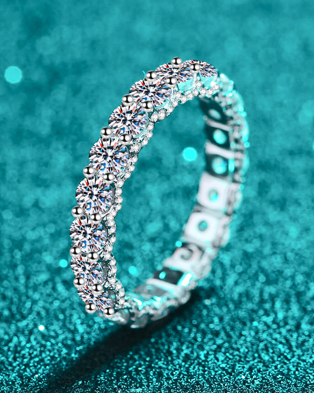 Charmed Moissanite Ring