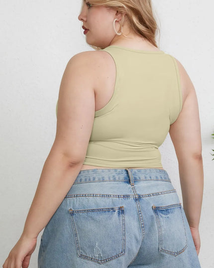 Basic Bae Full Size Round Neck Slim Tank