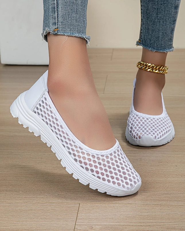Breathable Mesh Slip-Ons 