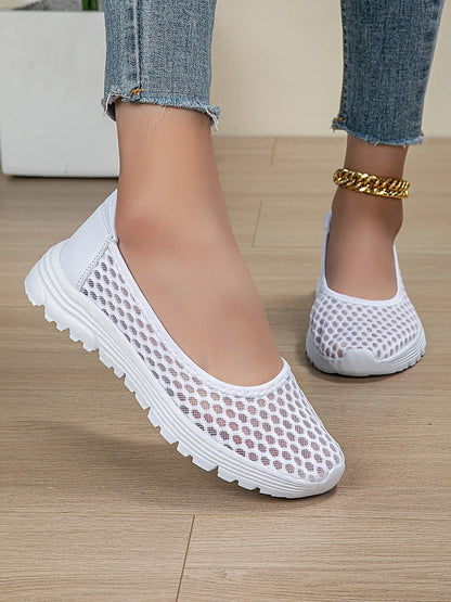 Breathable Mesh Slip-Ons 