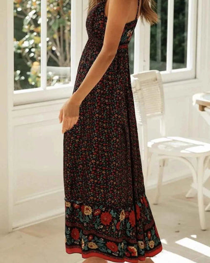 Printed Maxi Cami Dress
