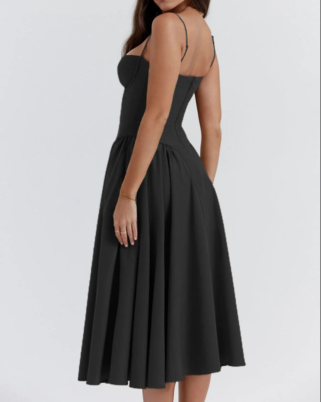 Ruched Sweetheart Neck Cami Dress