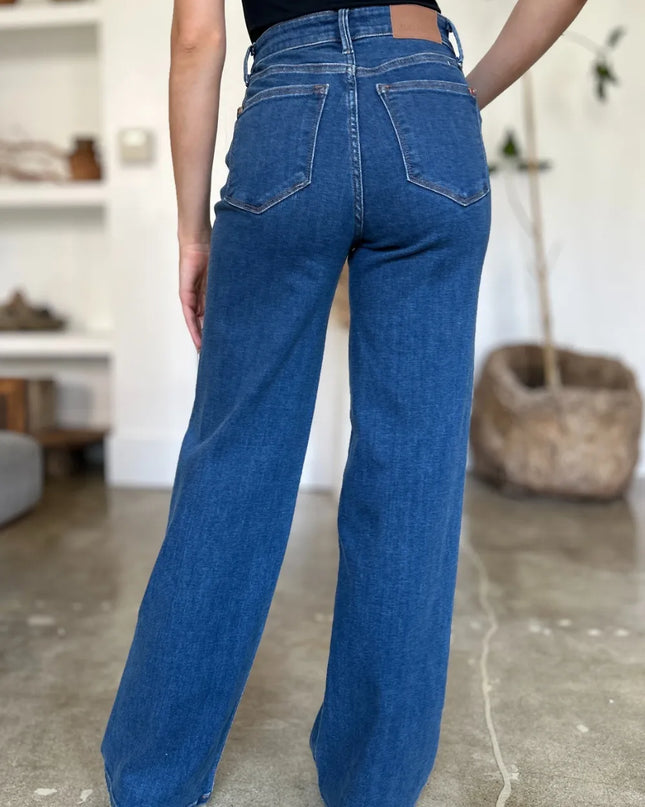 Judy Blue Full Size High Rise Straight Jeans