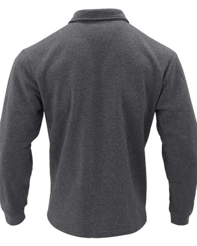 Men's Full Size Button Up Long Sleeve Jacket Plus Size