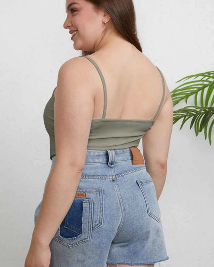 Basic Bae Full Size Round Neck Slim Cami