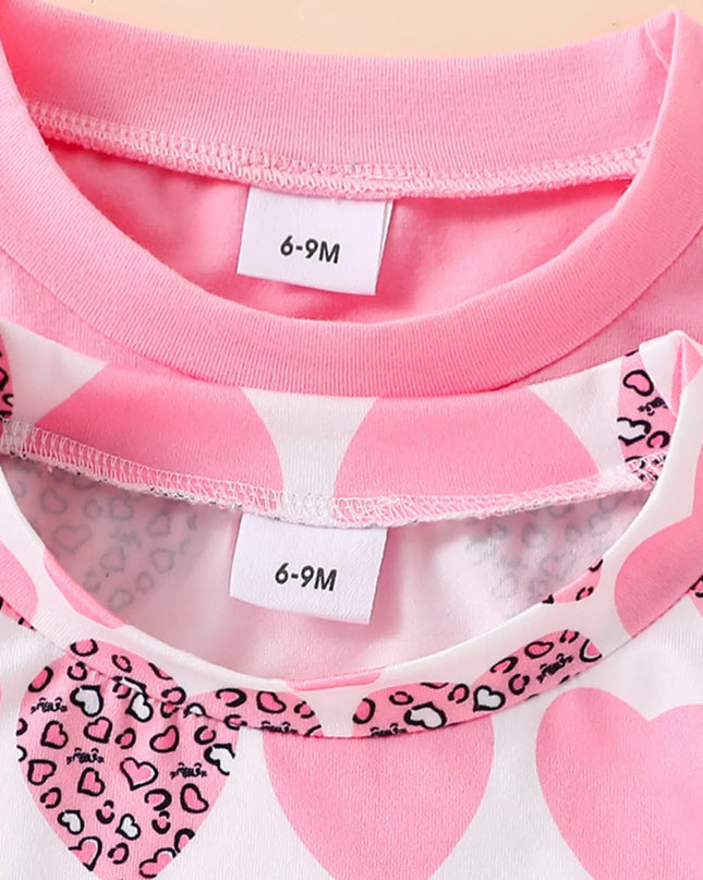 Children's 2 Piece Long Sleeve T-Shirt Set