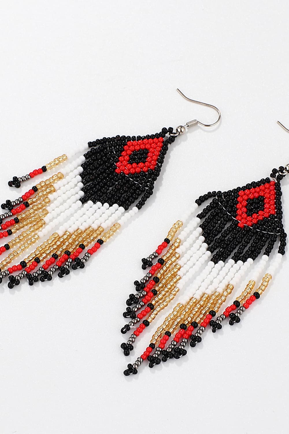 Beaded Dangle Earrings 