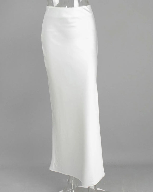 High-Waisted Maxi Skirt