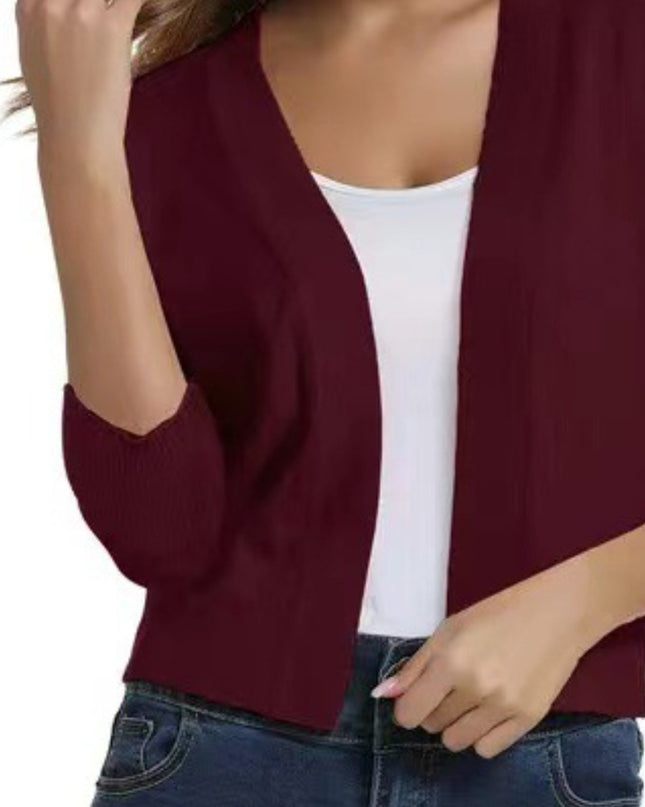 Open Front Cardigan