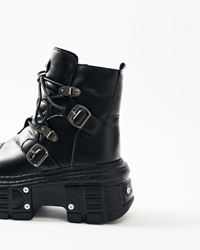 Lace Up Platform Boots