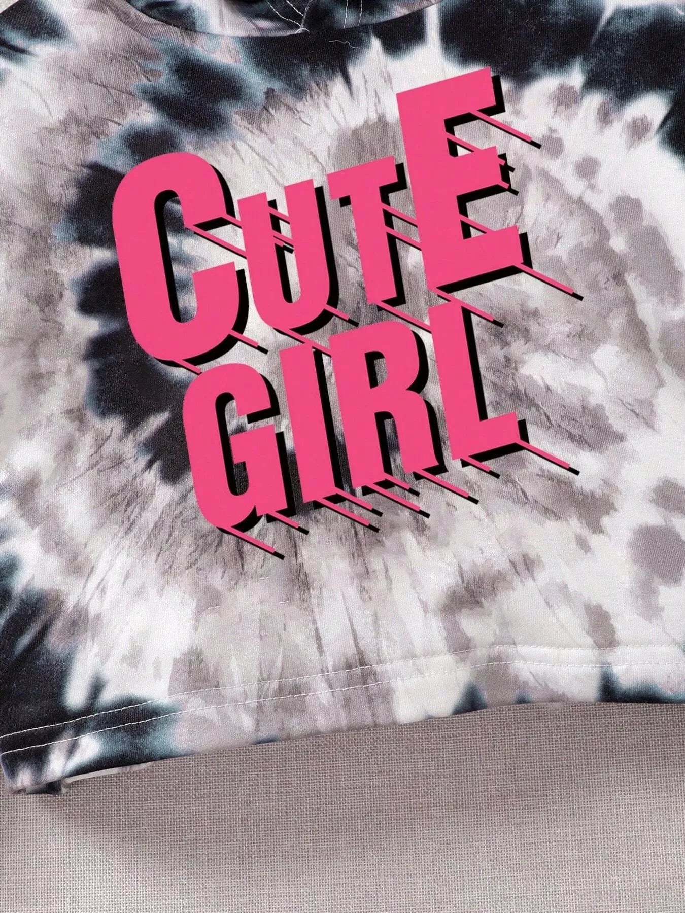 Children's Tie-Dye Hoodie & Pants Set