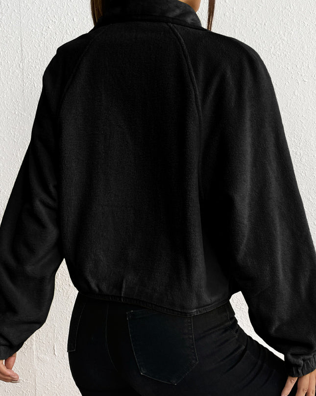 Snap Down Collared Jacket