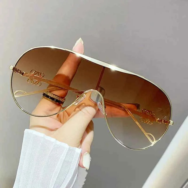 Gradient Aviator Sunglasses